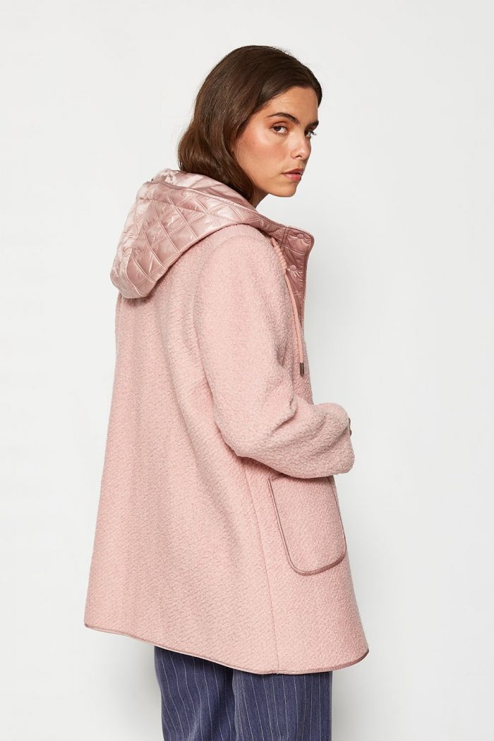 Chaquetón de rizo con capucha Luy - Imagen 8