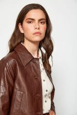 Cazadora piel vegana Joy - Imagen 4