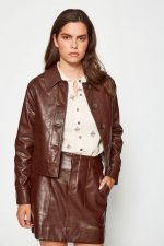 Cazadora piel vegana Joy - Imagen 5