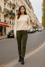 Pantalon de antelina Belly