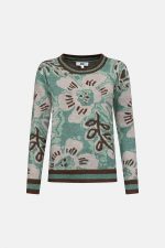 Jersey estampado flor de jade - Imagen 2