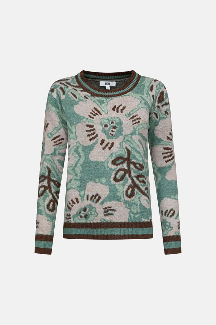 Jersey estampado flor de jade - Imagen 2
