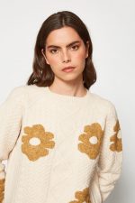 Jersey ochos y maxi margaritas - Imagen 3