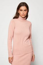 Jersey basico cuello vuelto