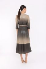 Vestido Degradados Burdeos - Imagen 2