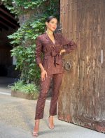 Traje Brocado Chocolat - Imagen 3