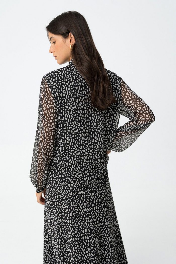Blusa con lazada Dalmata_C - Imagen 11