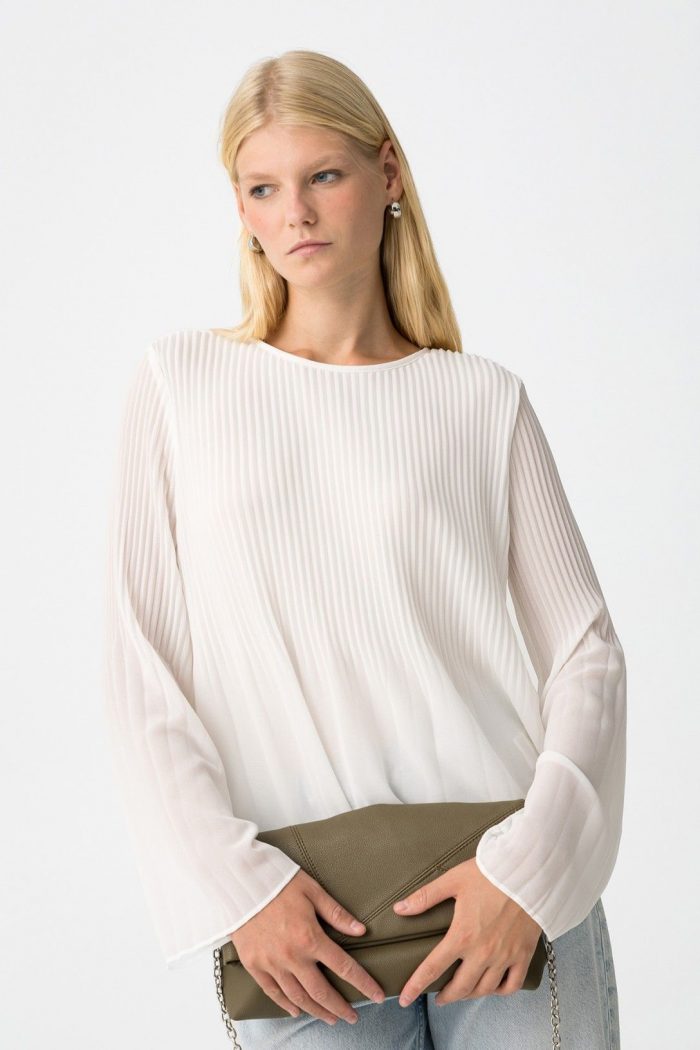 Blusa plisada Liliana_2 - Imagen 8