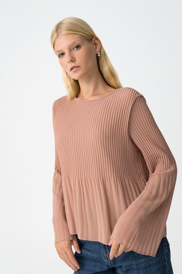 Blusa plisada Liliana_2 - Imagen 10