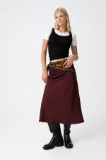 Falda midi de saten Kansas_2B - Imagen 7