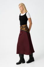 Falda midi de saten Kansas_2B - Imagen 8