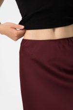 Falda midi de saten Kansas_2B - Imagen 10