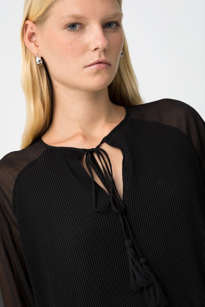 Vestido corto de gasa Pop - Imagen 4