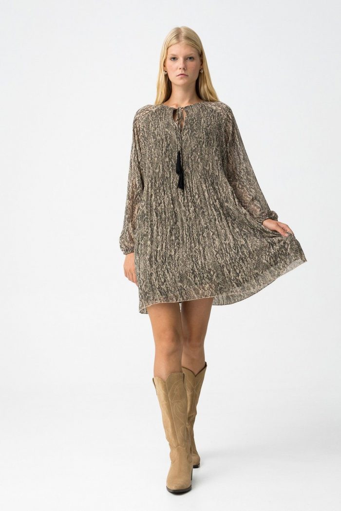 Vestido corto de gasa Pop - Imagen 10