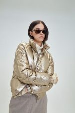 Parka Metalizada Ioana