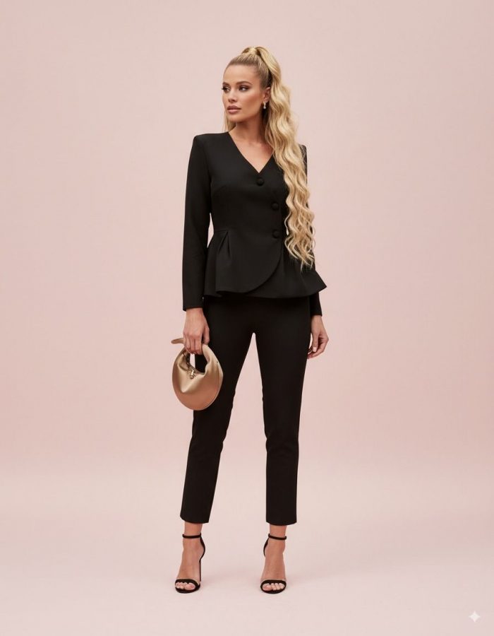 Traje de Pantalón Peplum - Imagen 1