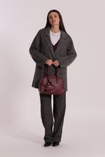 Bolso bowling con bolsito a juego