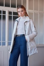 Parka Combinada Crudo