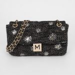 Bolso baguette con flores de paillettes - Imagen 2