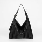 Bolso saco plisado