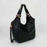 Bolso de mano con anillas bimetal - Imagen 2