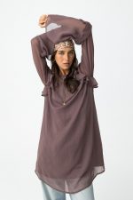 Vestido de gasa Chloe - Imagen 4