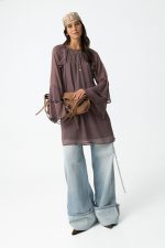 Vestido de gasa Chloe