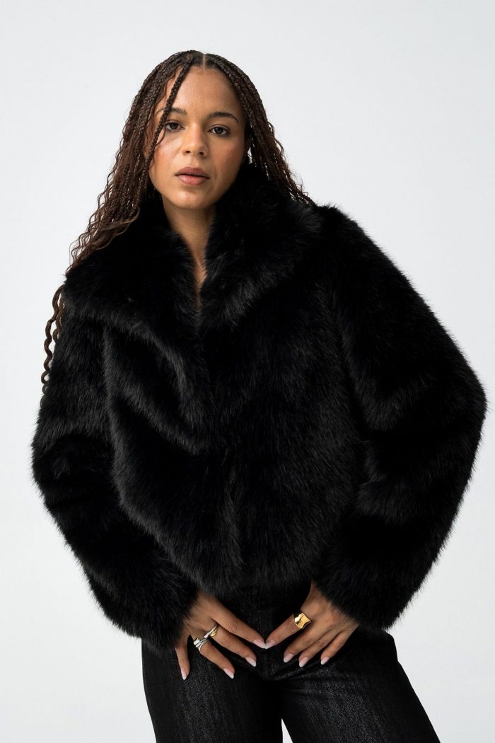 Chaqueta faux fur Thretha - Imagen 6