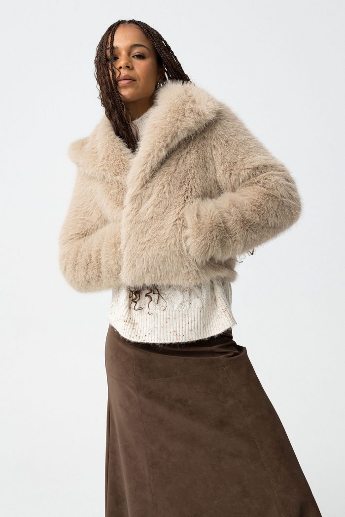 Chaqueta faux fur Thretha - Imagen 12