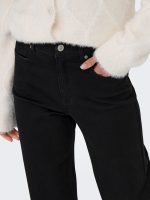 Pantalon vaquero ancho negro Only Madison - Imagen 5