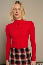 Red Sofia Sweater