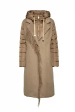 Abrigo de Paño con Flecos - Imagen 5