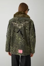 Chaqueta Bordada de Leopardo - Imagen 8