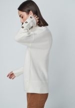 Jersey cuello chimenea con aberturas - Imagen 4