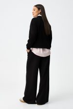 Pantalon palazzo liso Paloma_1B - Imagen 5