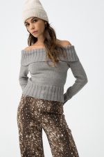 Jersey escote bardot Cavern - Imagen 9