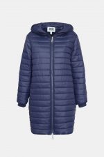 Parka larga técnica con capucha reversible - Imagen 2