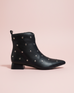 Botin tacon bajo con tachuelas - Imagen 2