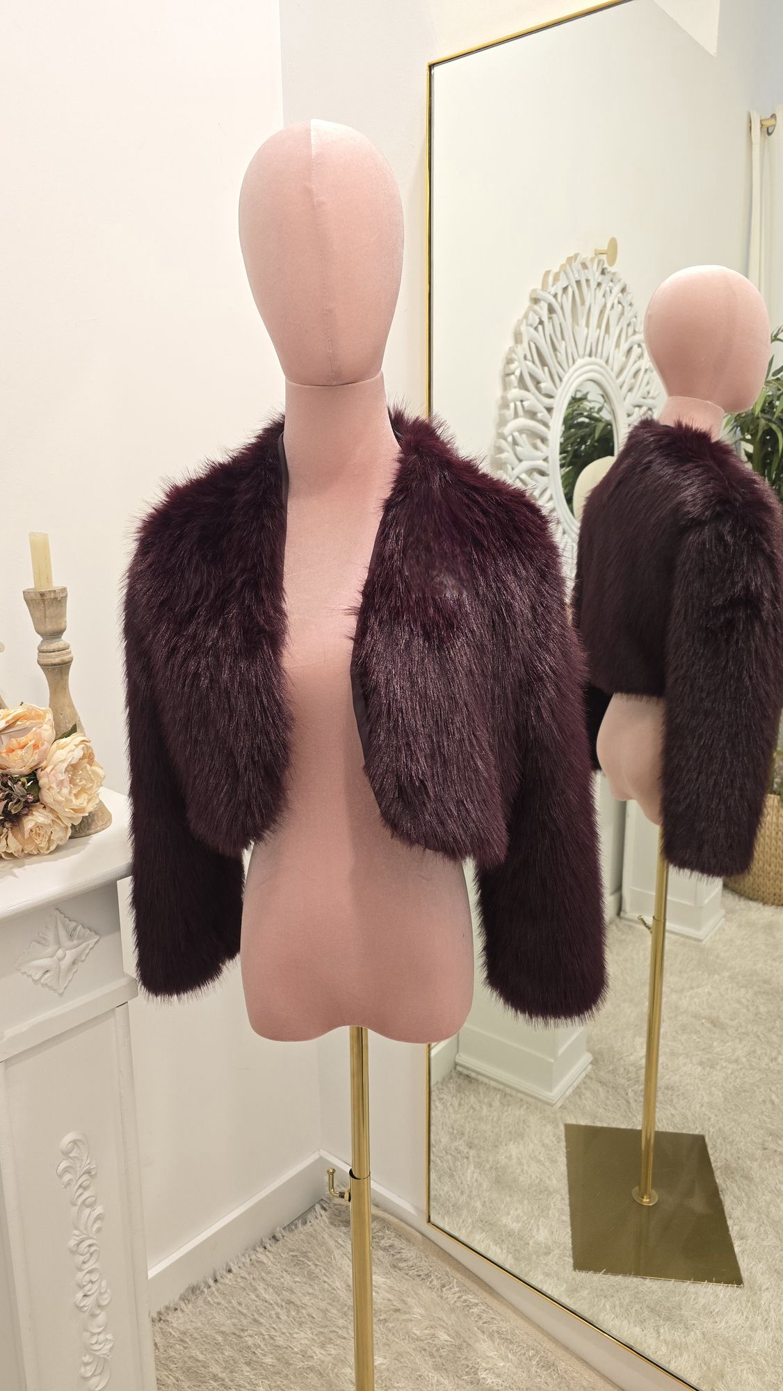 20251031_135853 Bolero Faux Fur - Imagen 6