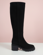 Bota sport caña alta tacon medio