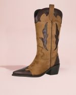 Bota campera combinada serpiente - Imagen 3