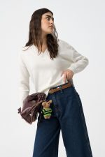 Jersey cuello pico Valerie - Imagen 4