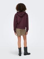 Sudadera lisa con detalle cordon leopardo Only Alina Life - Imagen 3