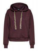 Sudadera lisa con detalle cordon leopardo Only Alina Life - Imagen 6