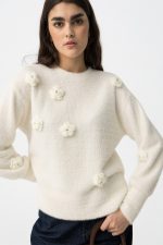 Jersey con florecitas Puffy