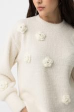 Jersey con florecitas Puffy - Imagen 5