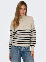 Jersey de rayas con cremallera Only Tokyo - Imagen 5