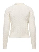 Jersey cuello de polo con osito bordado Only Katia - Imagen 3