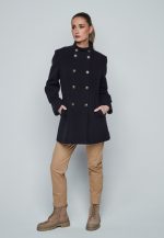 Abrigo corto marinero bortón dorado - Imagen 3