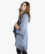 Poncho con flecos - Imagen 3